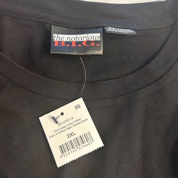 Mens Notorious B.I.G. Christmas tee - Picture 4 of 4